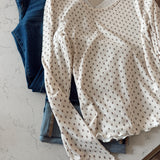 Acorn Dot Long Sleeve Tee