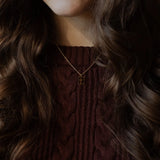 Cut Out Cross Necklace