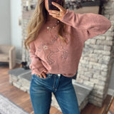 Mauve Starlight Stallion Sweater
