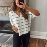 Striped Affair Boxy Top