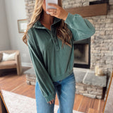 Dark Green Vanna Sweatshirt