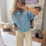 Classic Crush Denim Top