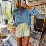 Butter Eyelet Boxer Shorts