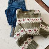 Olive Kodiak Sweater