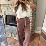 Rose Taupe CloudWalk Wide Leg Pants