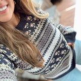 Navy Northwood Sweater