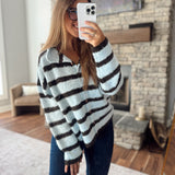 Light Blue Mallerie Cardigan