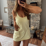 Yellow Andira Mini Dress