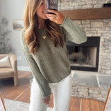 Green Nylah Sweater