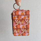 Harvest Blooms Keychain Wallet