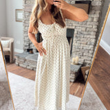 Red Worth the Compliment Midi Dress