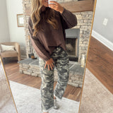 Mica Lunar Camo Boyfriend Crop Denim