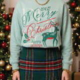 December 25th Vintage Christmas Sweatshirt