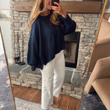 Navy Sunny Whisper Sweater