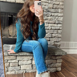 Corinne Sandy Beige Wedge Heel Slip On Bootie