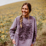 Pigment Plum Flower Meadow Crew