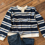 Navy Striped Estela Pullover