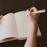 Gold Leaves Notes Journal