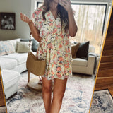 Royal Garden Lemon Floral Tiered Mini