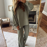 Olive Amore Oversized Top