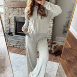 Oatmeal Line It Up Pants