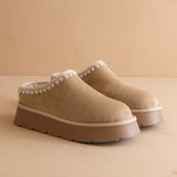 Almond Brandi Platform Slipper
