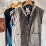 Charcoal Mara Puffer Vest