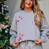 Holly Merry Everything Grey Sweatshirt