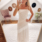 Cream Floral Promise Maxi Dress