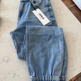 Mica Braves Navy Denim Joggers