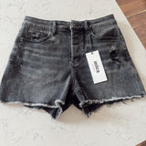 Mica Black Gray Super HR Shorts