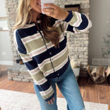 Navy Moments Cardigan