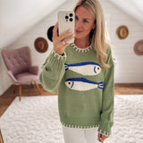 Basil Makin' Waves Sweater