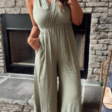 Ventura Vision Olive Jumpsuit