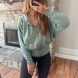 Silky Pine Phoebe Zip Up Sweatshirt