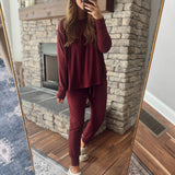 Dark Cran You Not Long Sleeve and Jogger Set