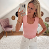 Powder Pink Takes Two Tank