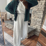Breakfast One Oatmeal Jumpsuit