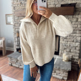 Oat Danae Henley Sweater