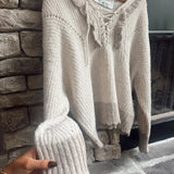 Champagne Rufflin' Around Sweater