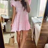 Paige Pink Babydoll Mini