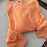 Pastel Peach Lena Cozy Sweatshirt
