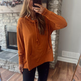 Burnt Amber Fieldstone Hoodie