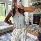 Cloud Noa Knit Sweater Tank Top