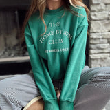 Home By 8PM Club Crew Neck Sweatshirt
