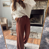 Chestnut Dallas Scuba Relaxed Joggers