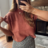 Burl Wood High Note Sweater Top