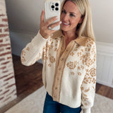 Oatmeal Tabetha Cardigan