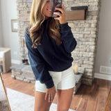 Deep Navy Libson Sweatshirt