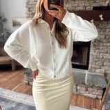 White Londyn Cardigan